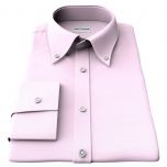 poza cu vedere din fata la camasa pentru barbati Mark BX1028 din 100% Bumbac, 50-50 Fil aFil, cu textura uni de culoare roz